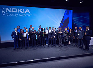 Global Supplier Quality Award From Nokia